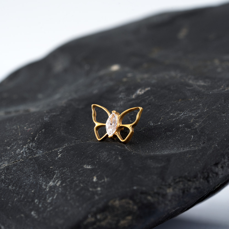 Накрутка Hollow Butterfly Implant Grade 1.2 мм титан