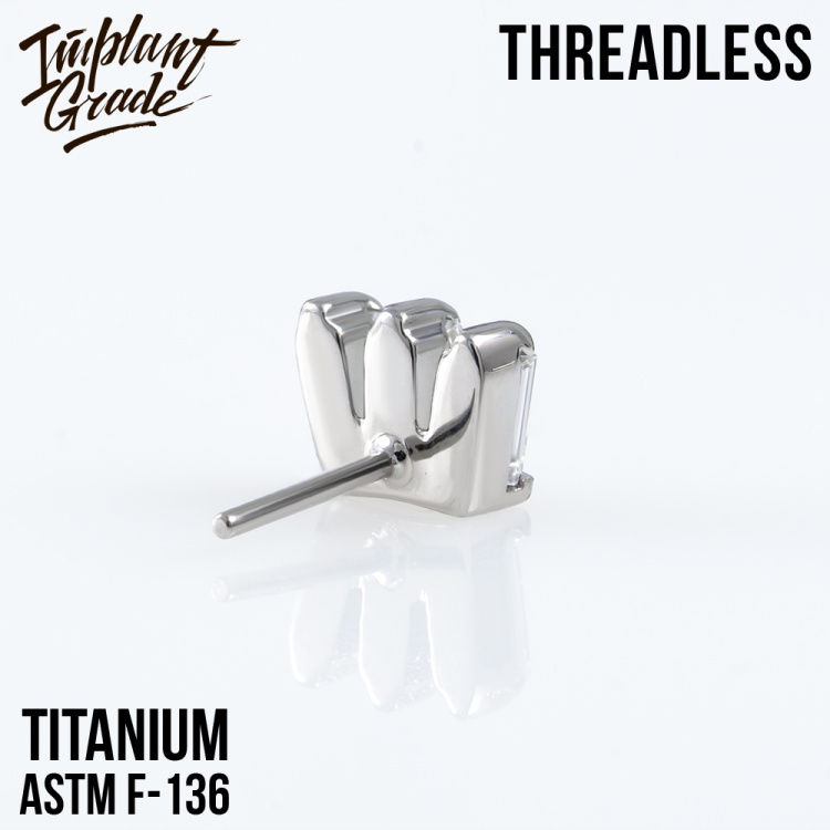 Топ Iva Безрезьбовой Implant Grade титан Топ Iva Безрезьбовой Implant Grade титан