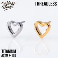 Топ Heart Symbol mini Безрезьбовой Implant Grade титан