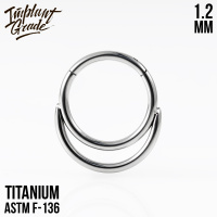 Кольцо-кликер Duo Implant Grade 1.2 мм титан
