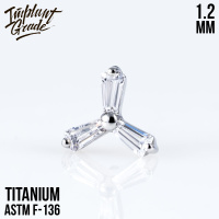 Накрутка Trefoil Implant Grade 1.2 мм титан Накрутка Trefoil Implant Grade 1.2 мм титан