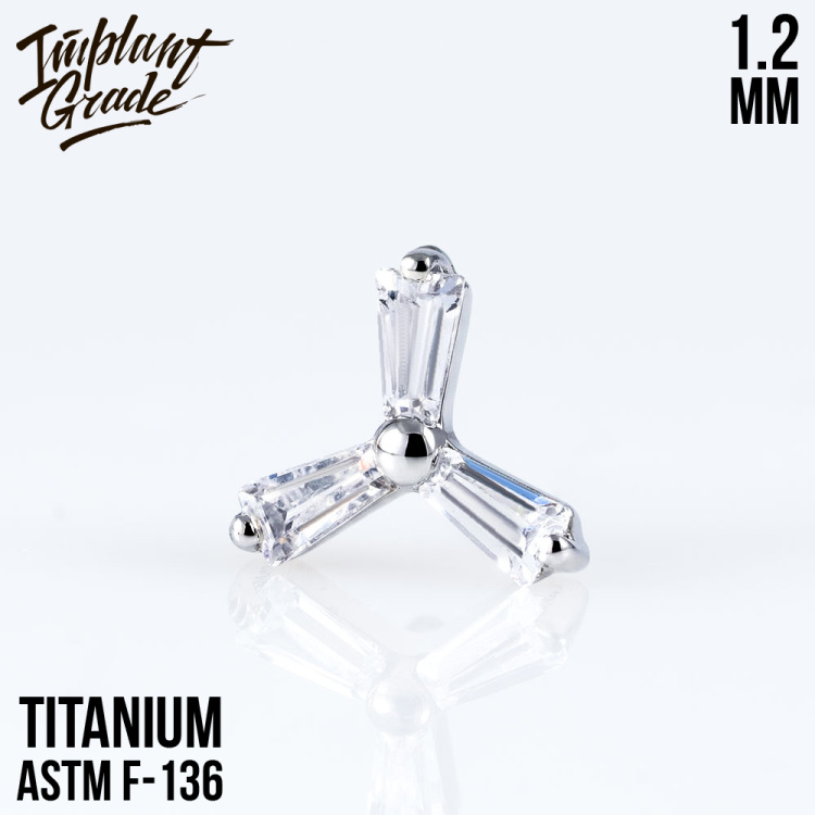 Накрутка Trefoil Implant Grade 1.2 мм титан