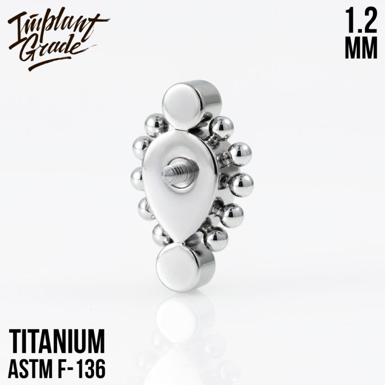 Накрутка Koraline Implant Grade 1.2 мм титан