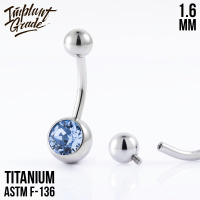 Банан 1 Gem Implant Grade 1.6 мм титан Банан 1 Gem Implant Grade 1.6 мм титан