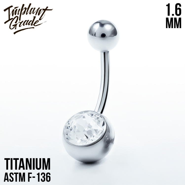 Банан 1 Gem Implant Grade 1.6 мм титан Банан 1 Gem Implant Grade 1.6 мм титан