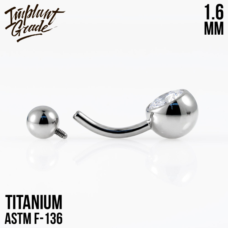 Банан 1 Gem Implant Grade 1.6 мм титан