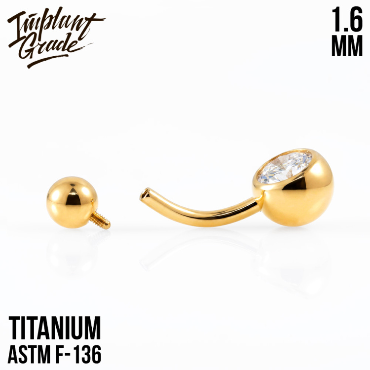 Банан 1 Gem Implant Grade 1.6 мм титан