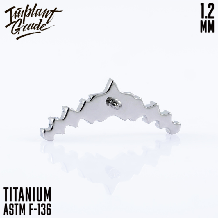 Накрутка Asteroid Implant Grade 1.2 мм титан 
