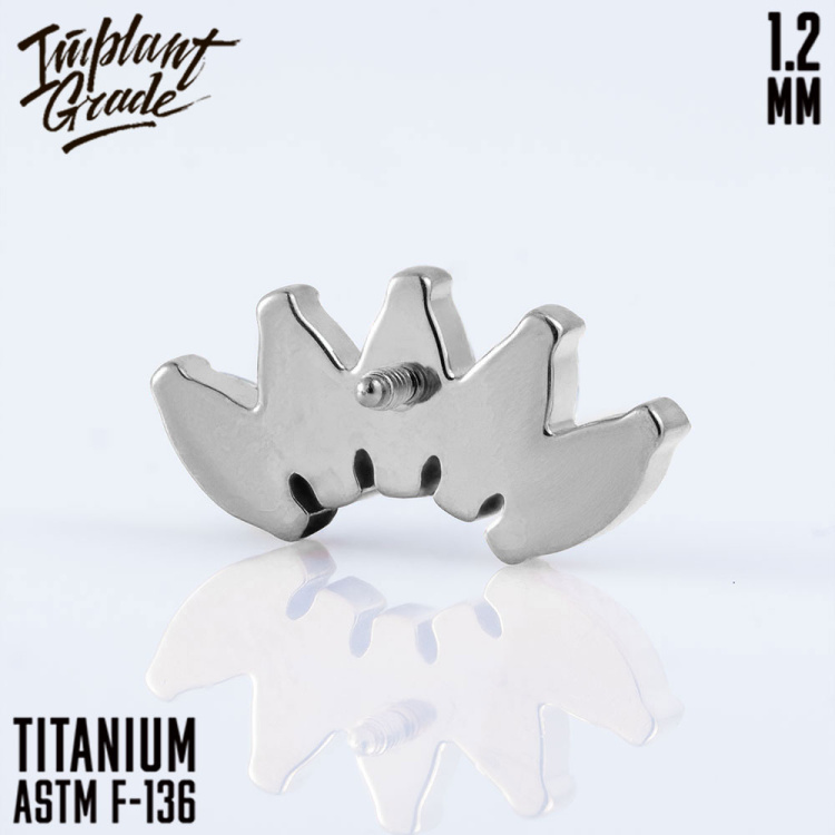 Накрутка 5K NEW Marquise Implant Grade 1.2 мм титан