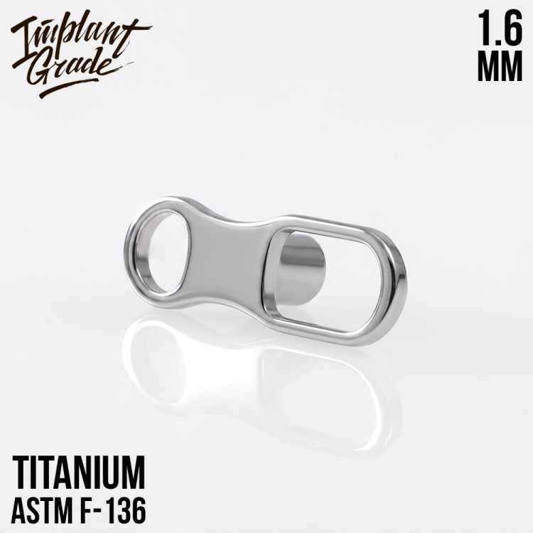 Микродермал якорь L Implant Grade 1.6 мм титан Микродермал якорь L Implant Grade 1.6 мм титан