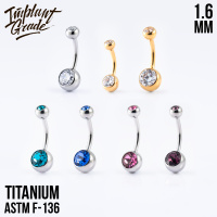 Банан 2 Gem Crystal Implant Grade 1.6 мм титан Банан 2 Gem Crystal Implant Grade 1.6 мм титан