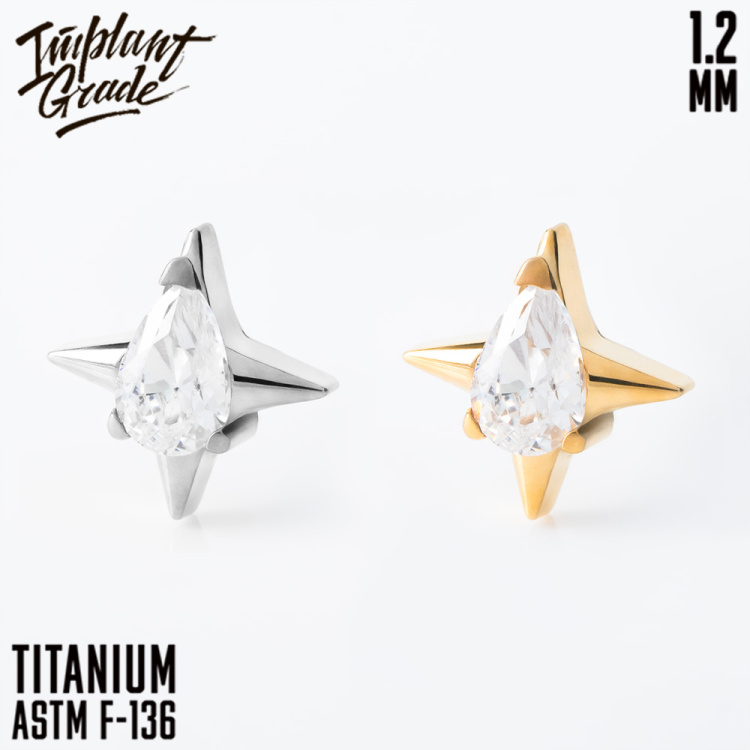 Накрутка Starlit Implant Grade 1.2 мм титан