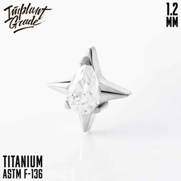 Накрутка Starlit Implant Grade 1.2 мм титан