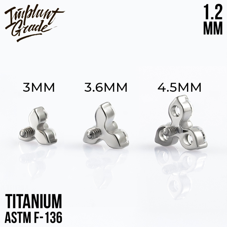 Накрутка Trois Implant Grade 1.2 мм титан