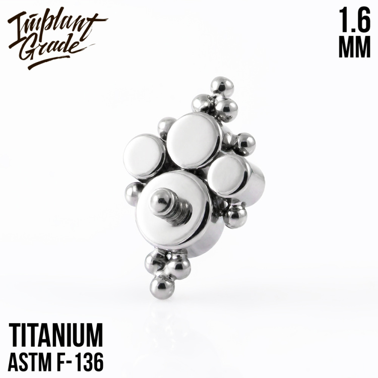 Накрутка Vintage Implant Grade 1.6 мм титан