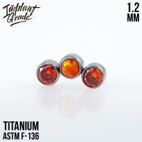 Накрутка Kessho Orange Big Implant Grade 1.2 мм титан Накрутка Kessho Orange Big Implant Grade 1.2 мм титан