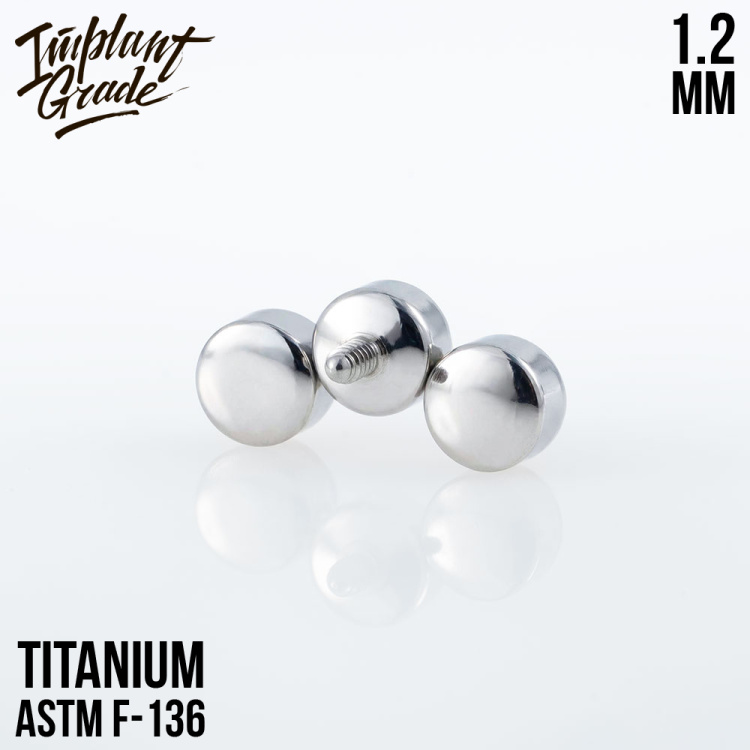 Накрутка Kessho Orange Big Implant Grade 1.2 мм титан