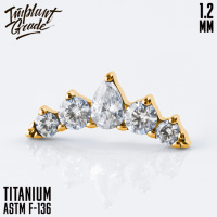 Накрутка Elf mini Implant Grade 1.2 мм титан