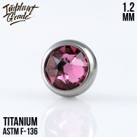 Накрутка Rose Implant Grade 1.2 мм титан 