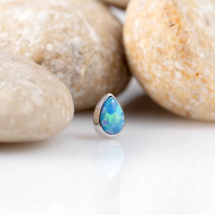 Накрутка Drop Opal Implant Grade 1.2 мм титан