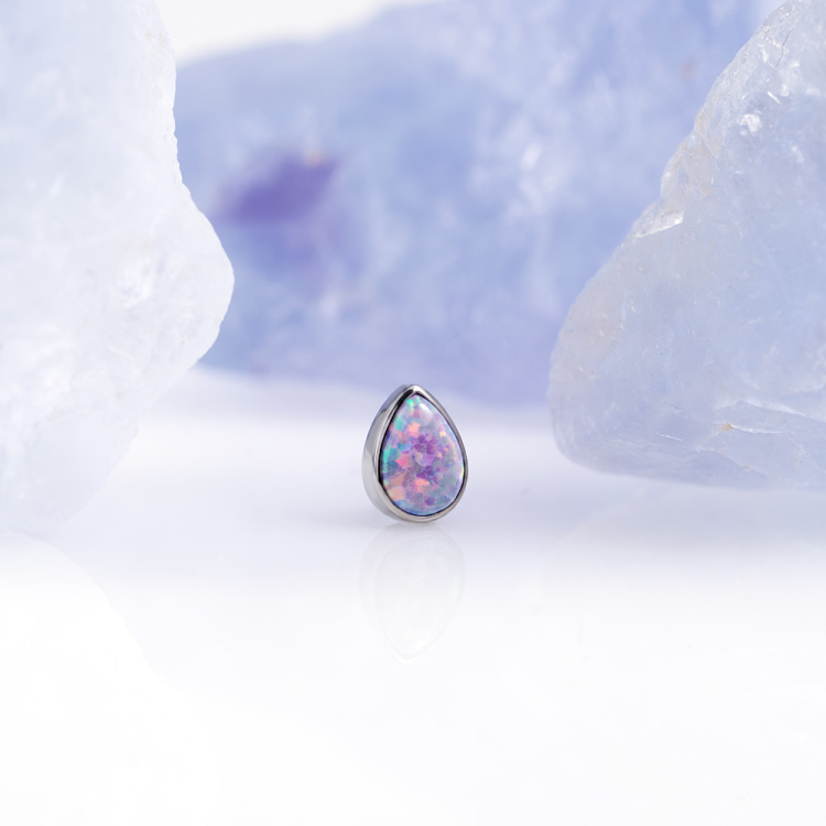 Накрутка Drop Opal Implant Grade 1.2 мм титан