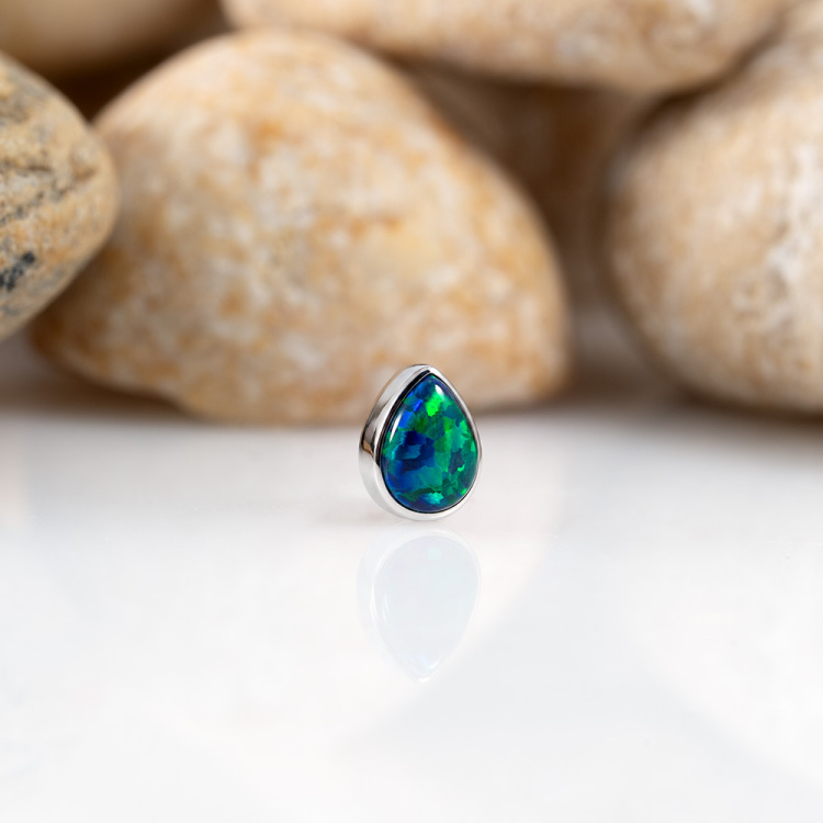 Накрутка Drop Opal Implant Grade 1.2 мм титан