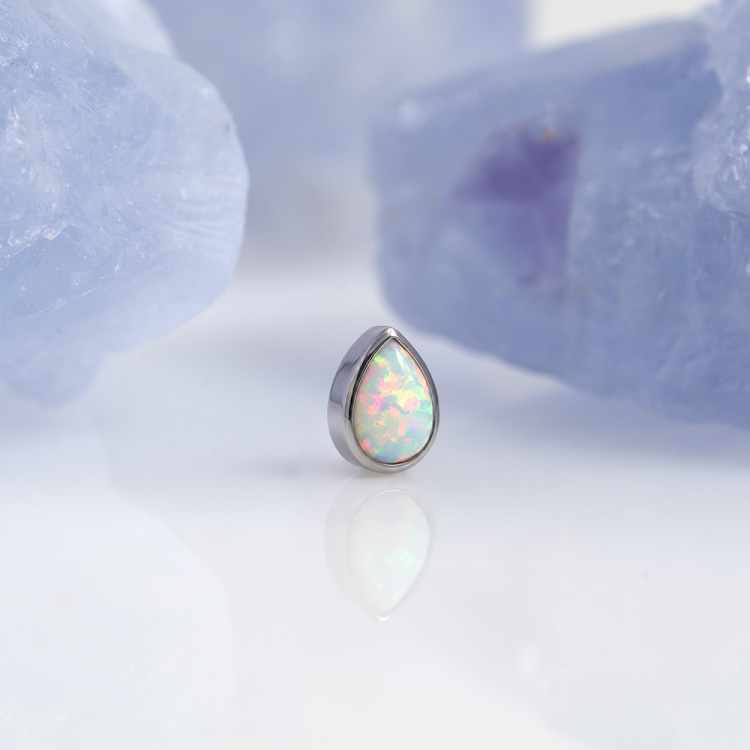 Накрутка Drop Opal Implant Grade 1.2 мм титан