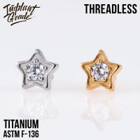Топ Crystal Star Безрезьбовой Implant Grade титан