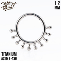 Кольцо-кликер Rays Implant Grade 1.2 мм титан