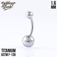 Банан Implant Grade 1.6 мм титан