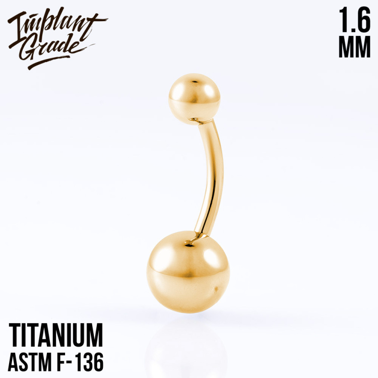 Банан Implant Grade 1.6 мм титан