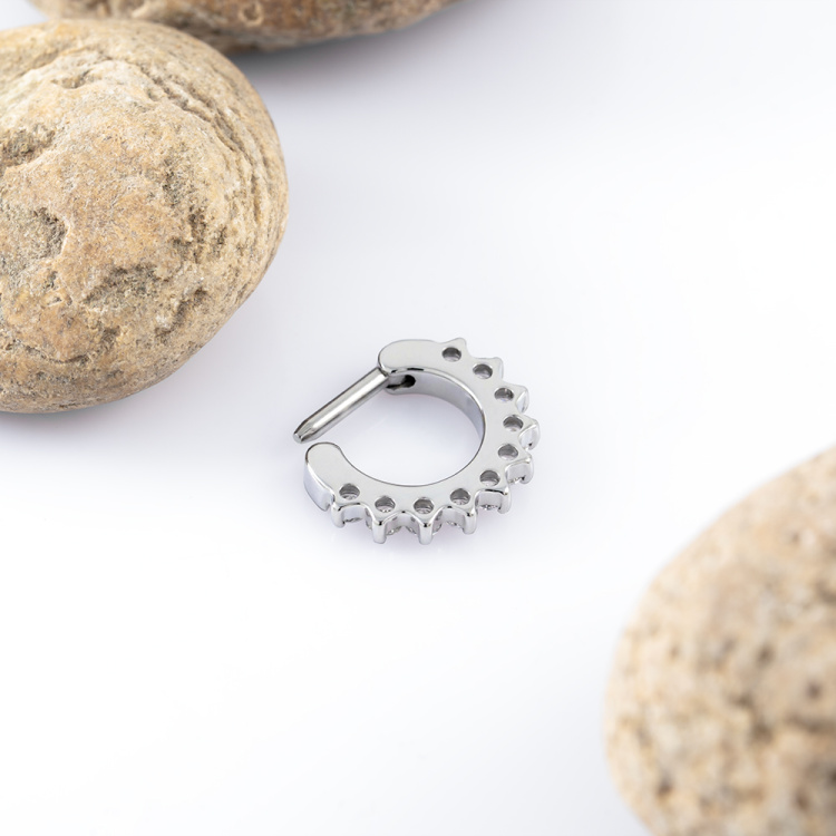 Кольцо-кликер Glam Implant Grade 1.2 мм титан Кольцо-кликер Glam Implant Grade 1.2 мм титан