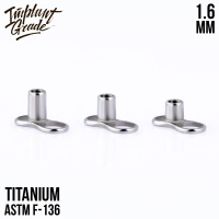 Микродермал якорь Implant Grade 1.6 мм титан