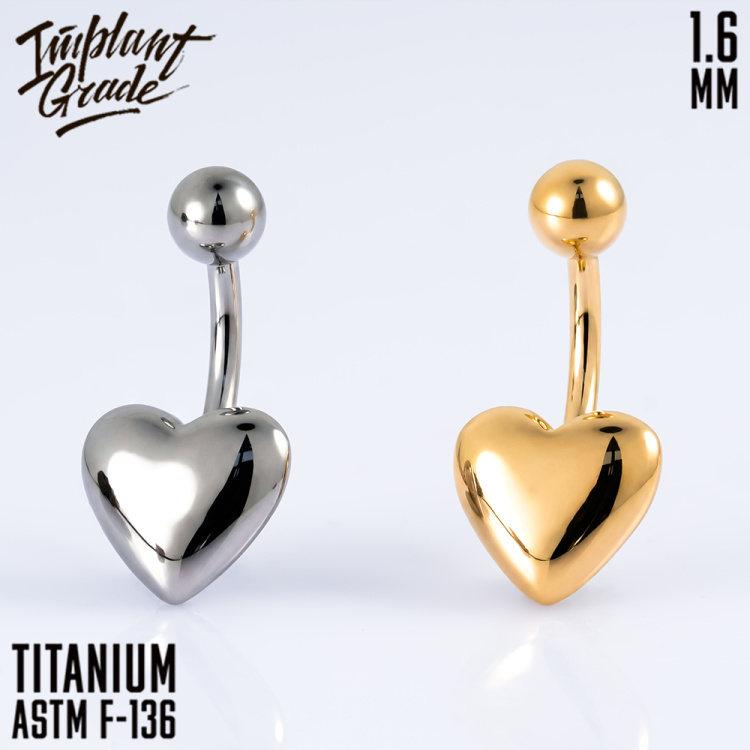 Банан Simple Heart Implant Grade 1.6 мм титан