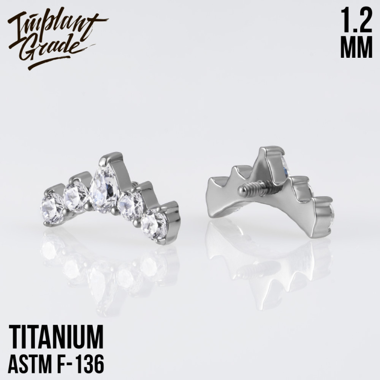 Накрутка Elf small Implant Grade 1.2 мм титан Накрутка Elf small Implant Grade 1.2 мм титан