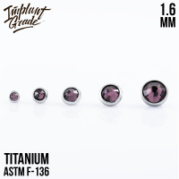 Накрутка Amethyst Implant Grade 1.6 мм титан