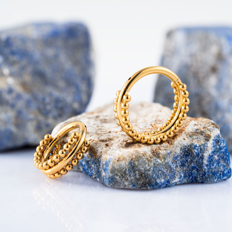 Кольцо-кликер Eliza Implant Grade 1.2мм титан