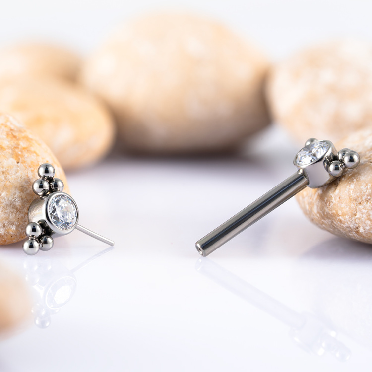 Штанга для груди Winx Безрезьбовая Implant Grade 1.6 мм титан Штанга для груди Winx Безрезьбовая Implant Grade 1.6 мм титан