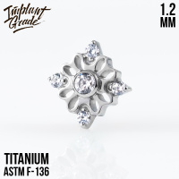 Накрутка Begonia Implant Grade 1.2 мм титан