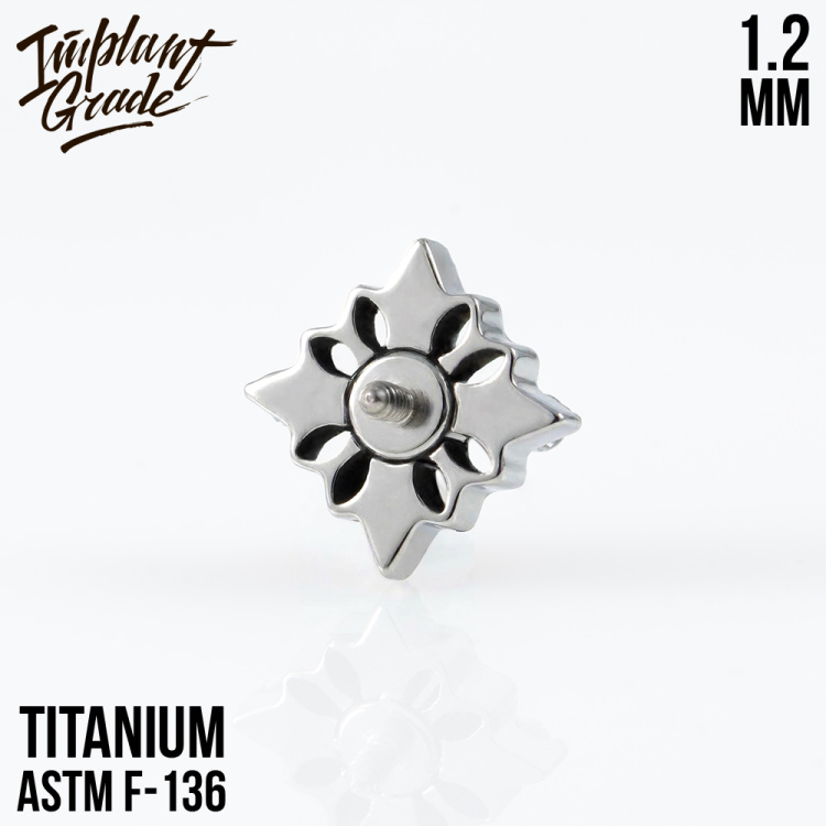 Накрутка Begonia Implant Grade 1.2 мм титан