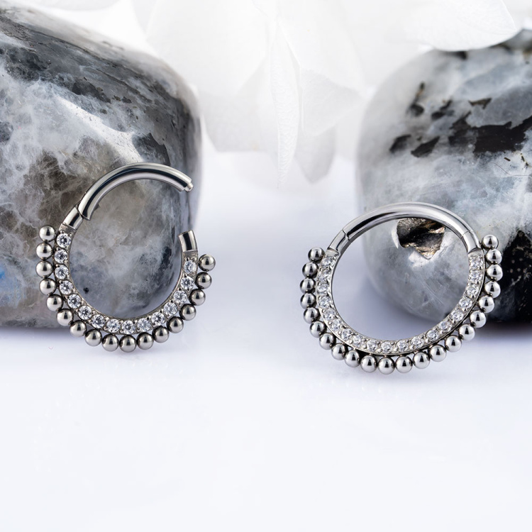 Кольцо-кликер Alma Implant Grade 1.2мм титан