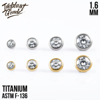 Накрутка Crystal Implant Grade 1.6 мм титан