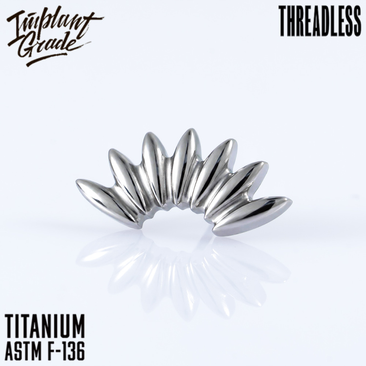 Топ Allie Безрезьбовой Implant Grade титан 