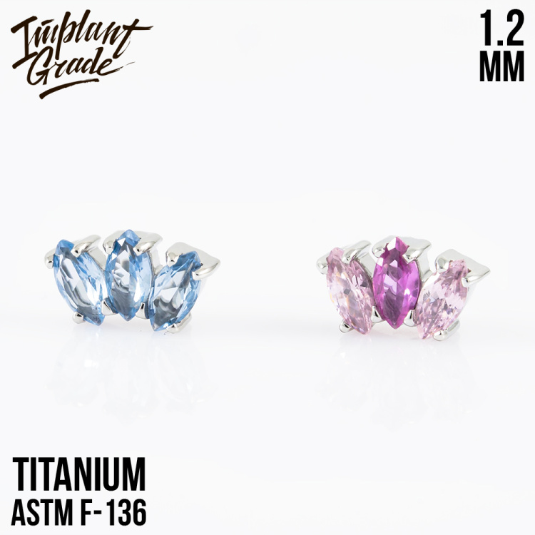 Накрутка Marquise Implant Grade 1.2 мм титан Накрутка Marquise Implant Grade 1.2 мм титан