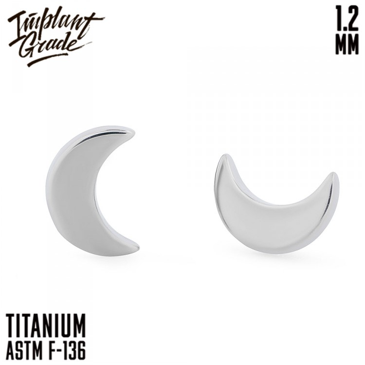 Накрутка Half Moon Implant Grade 1.2 мм титан