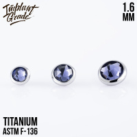 Накрутка Tanzanite Implant Grade 1.6 мм титан Накрутка Tanzanite Implant Grade 1.6 мм титан