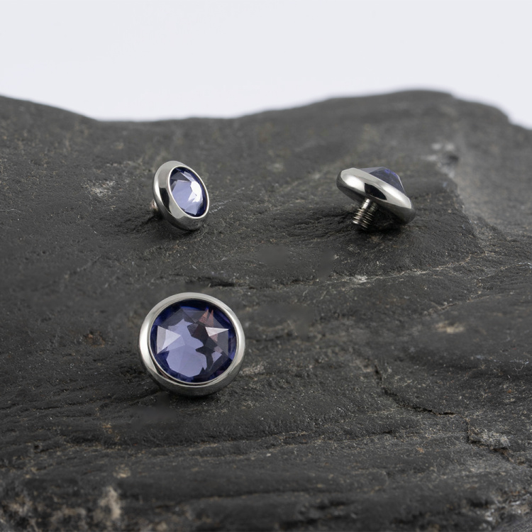 Накрутка Tanzanite Implant Grade 1.6 мм титан Накрутка Tanzanite Implant Grade 1.6 мм титан