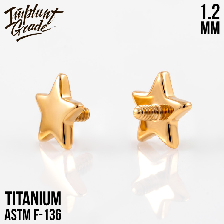 Накрутка Star Implant Grade 1.2 мм титан