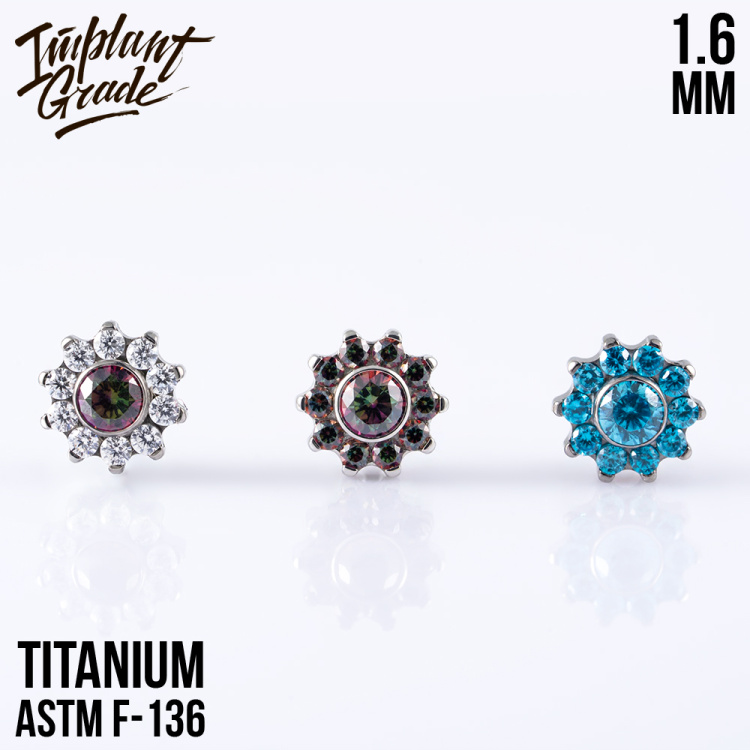 Накрутка Sunflower Implant Grade 1.6 мм титан Накрутка Sunflower Implant Grade 1.6 мм титан