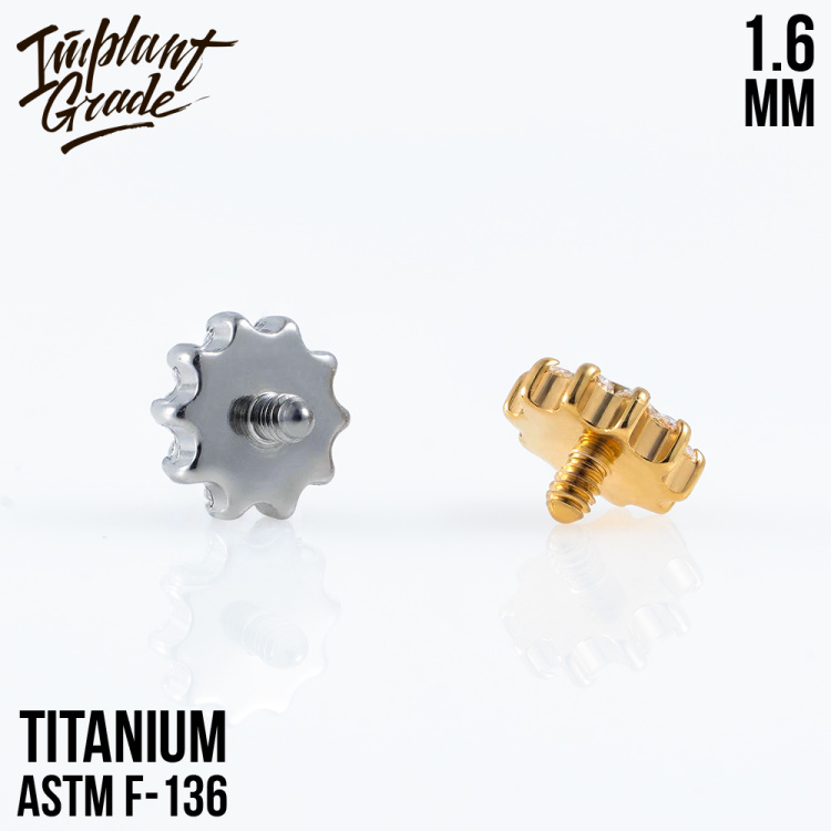 Накрутка Sunflower Implant Grade 1.6 мм титан